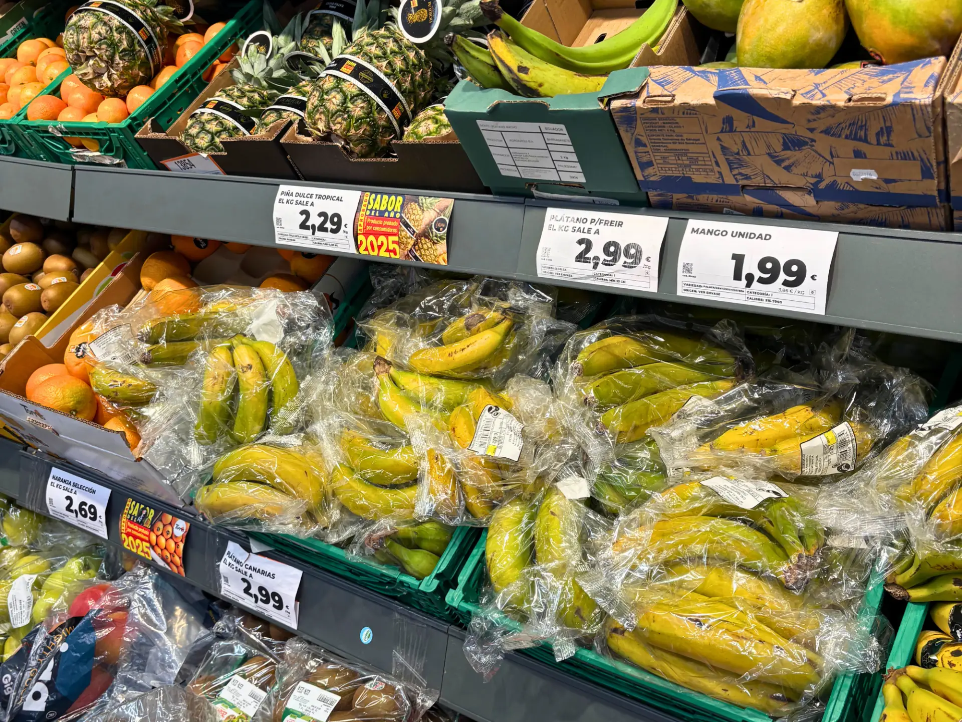 How Grocery Prices Compare Between Spain & U.S.